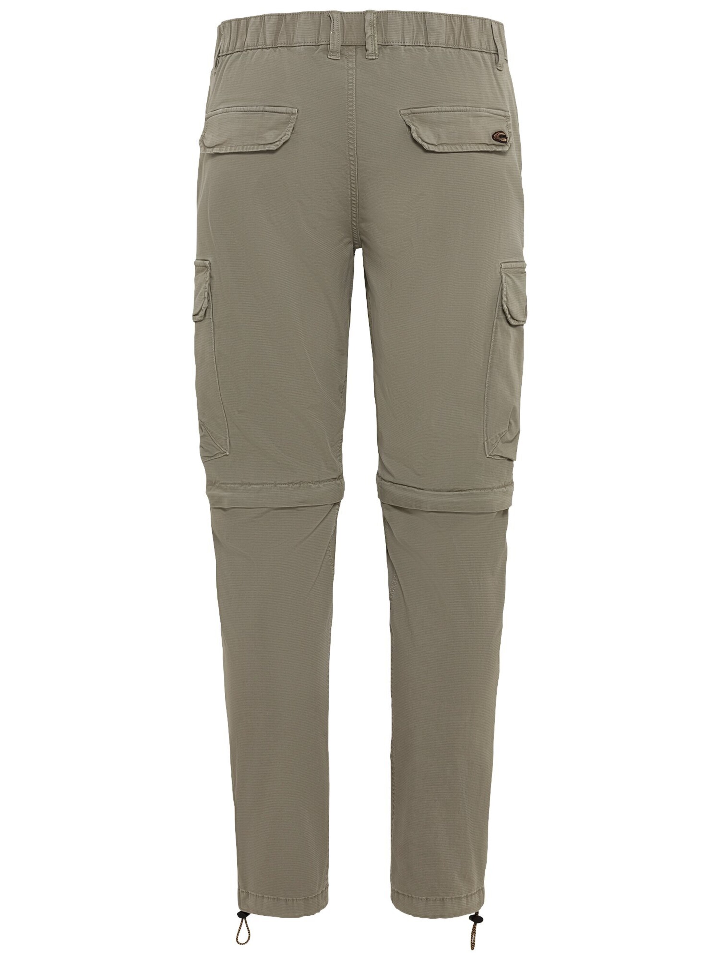 CAMEL ACTIVE Tapered Tapered Fit Zip-off Cargohose in Grün
