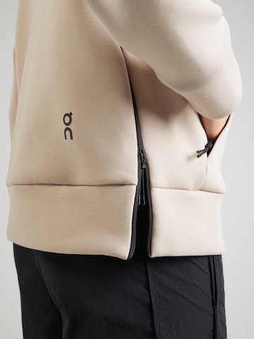 On - Camiseta deportiva 'Focus' en beige