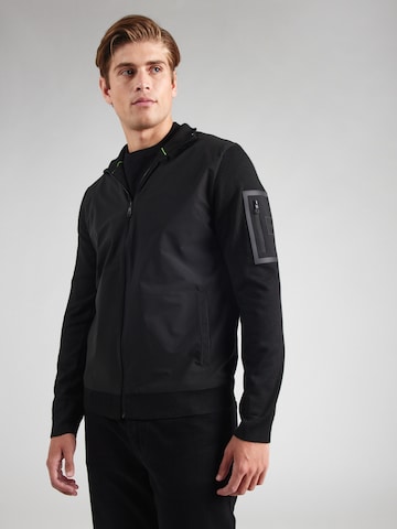 BOSS - Chaqueta de entretiempo 'Momentum' en negro: frente