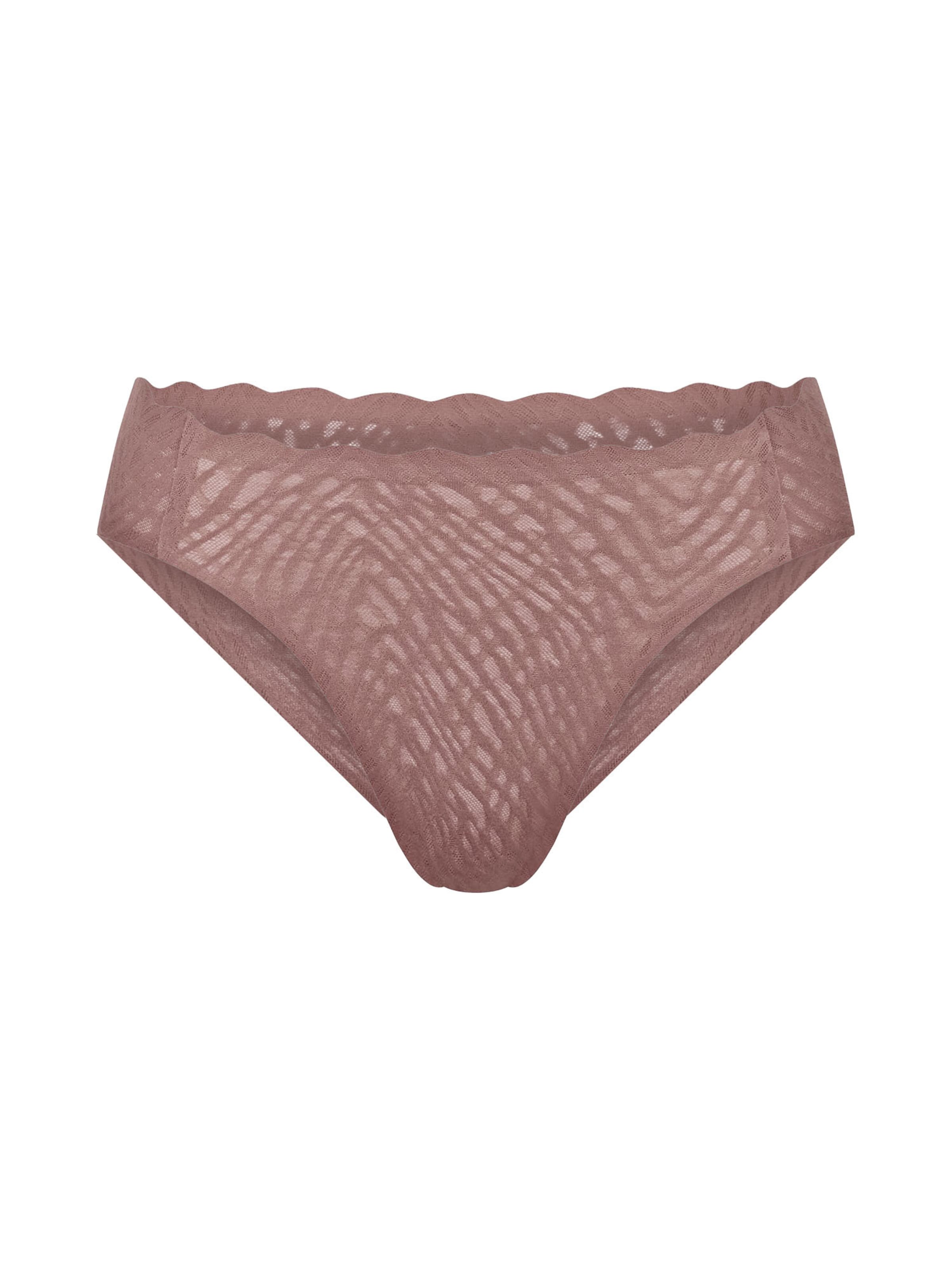 Slip 'Zero Feel Bliss' SLOGGI en marron : devant