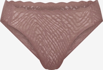 SLOGGI Slip 'Zero Feel Bliss' in Brown: front