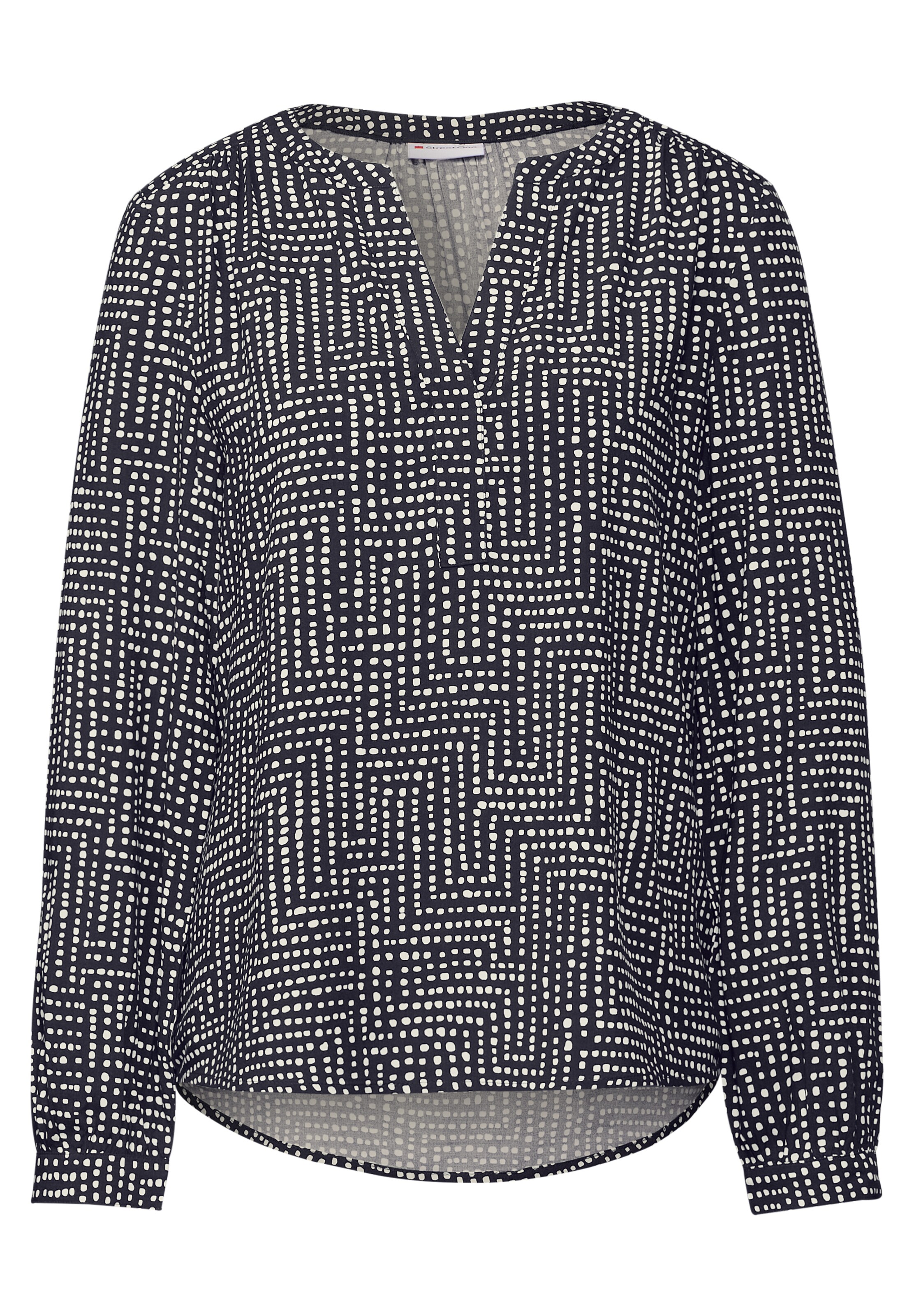 STREET ONE Tunic in Blue: front