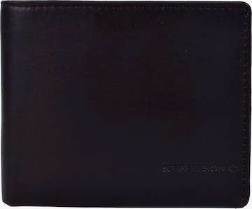STRELLSON Wallet in Grey: front