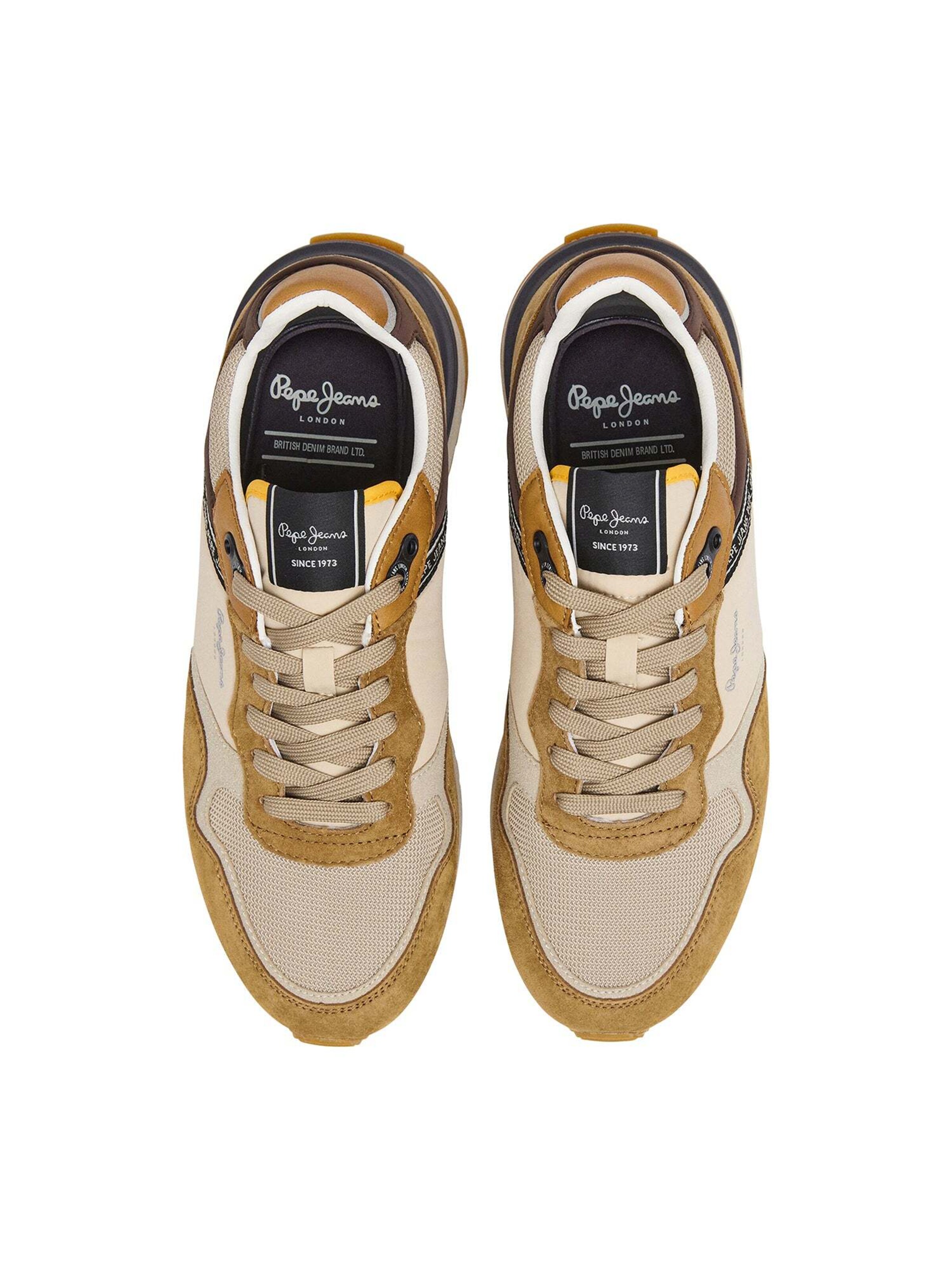 Pepe Jeans Platform trainers in Brown
