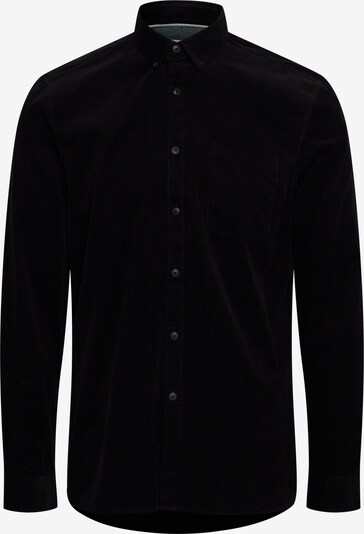 !Solid Button Up Shirt 'JUAN CORDUROY' in Black, Item view