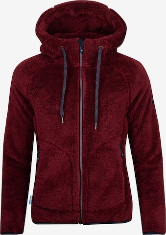 WESTFJORD Fleecejacke in Rot: Vorderseite