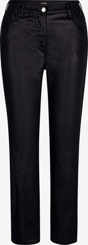 MIAMODA Slim fit Jeans in Black: front