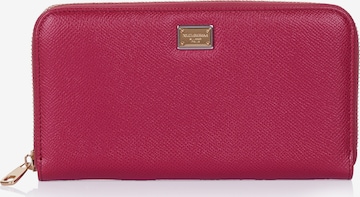 DOLCE & GABBANA Portemonnaie in Pink: Vorderseite