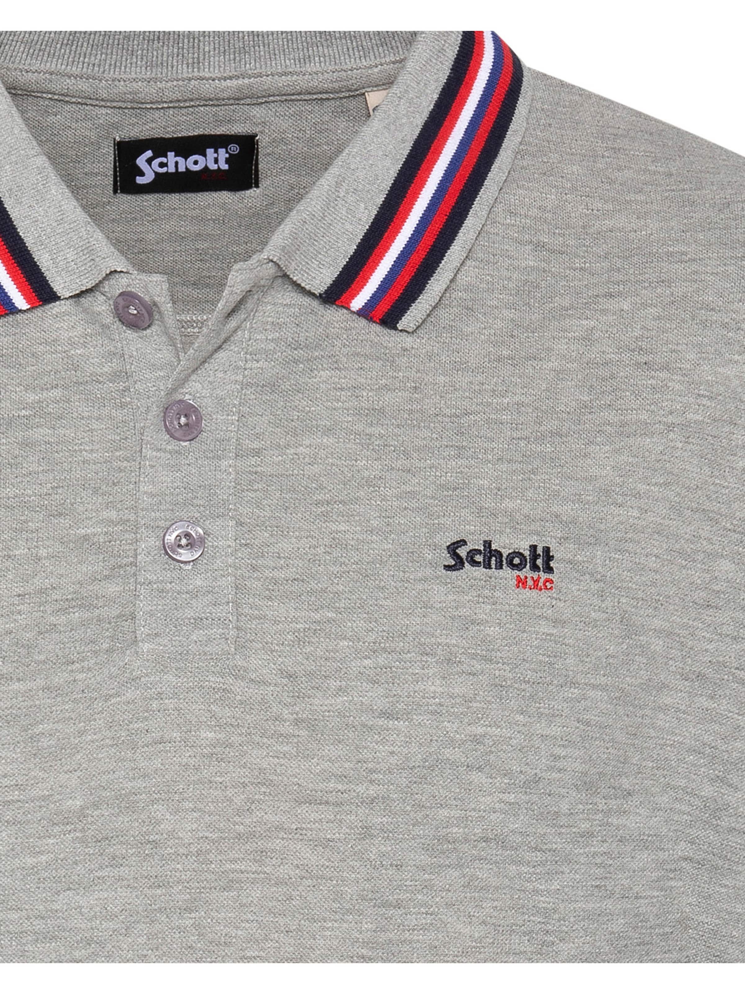 T-Shirt Schott NYC en gris