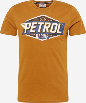 Petrol Industries Shirt in Bruin: voorkant