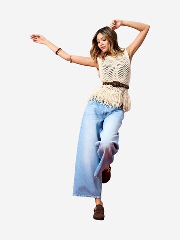 Wide leg Jeans 'Onlloran Reg Wide Dnm Pim 15367859' di ONLY in blu