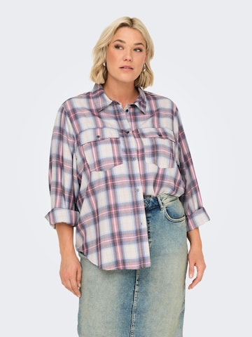 ONLY Carmakoma Blouse 'ONLCARABBIE' in White: front