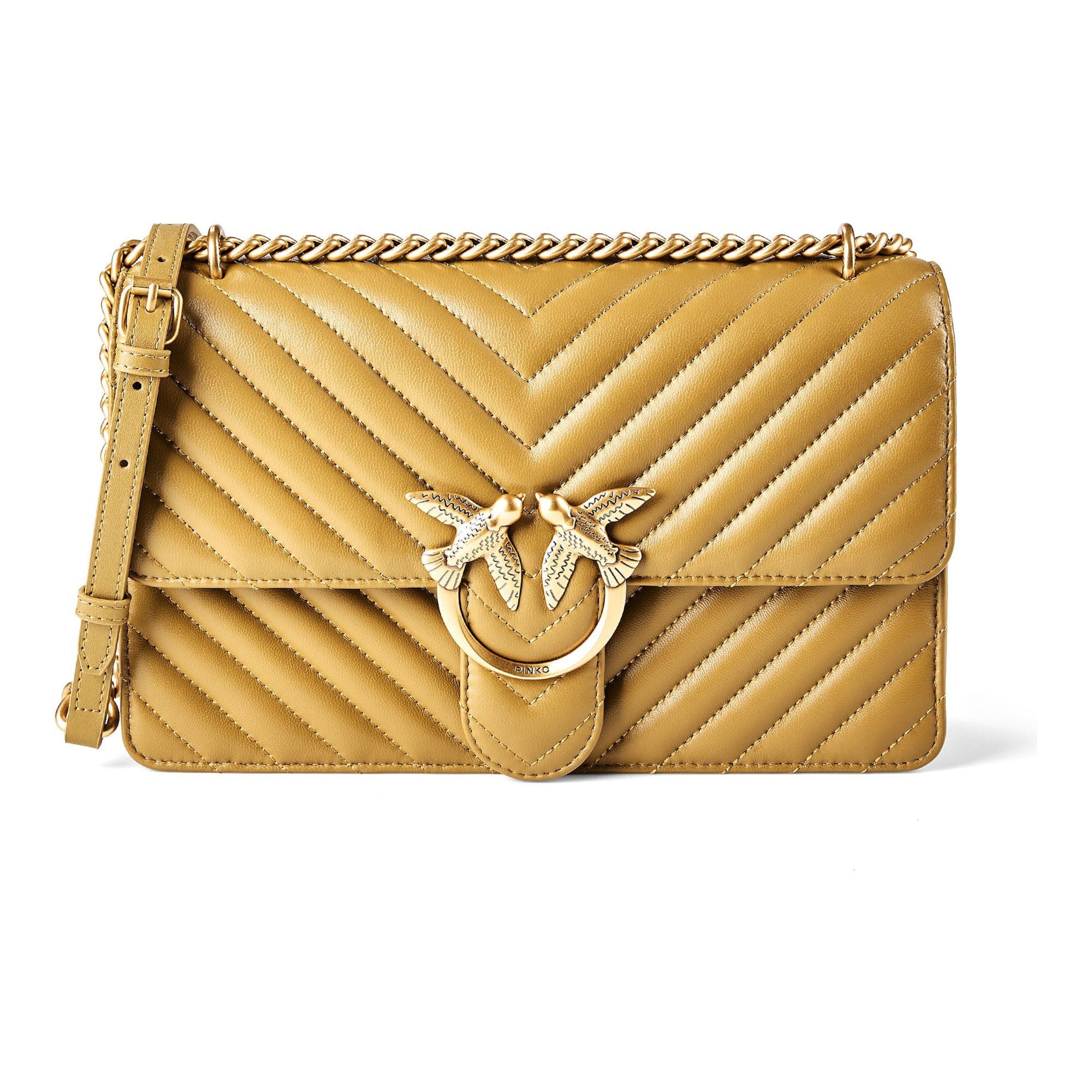 PINKO Crossbody Bag 'Love' in Green, Item view