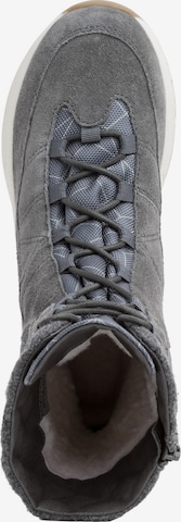 TAMARIS Lace-Up Boots 'Comfort' in Grey
