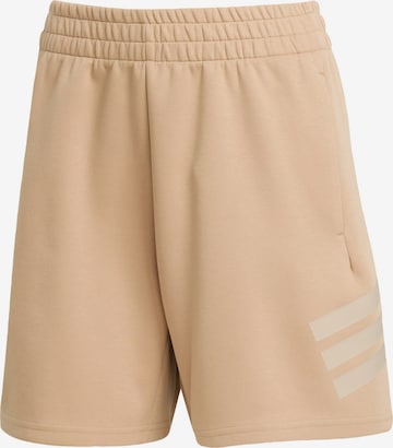 ADIDAS SPORTSWEAR Sportshorts 'Future Icons' in Beige: Vorderseite