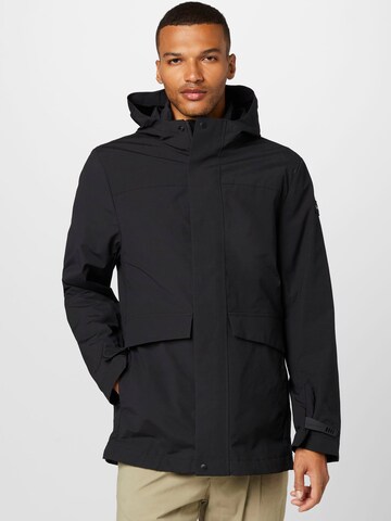 Veste mi-saison Calvin Klein Sport en noir : devant