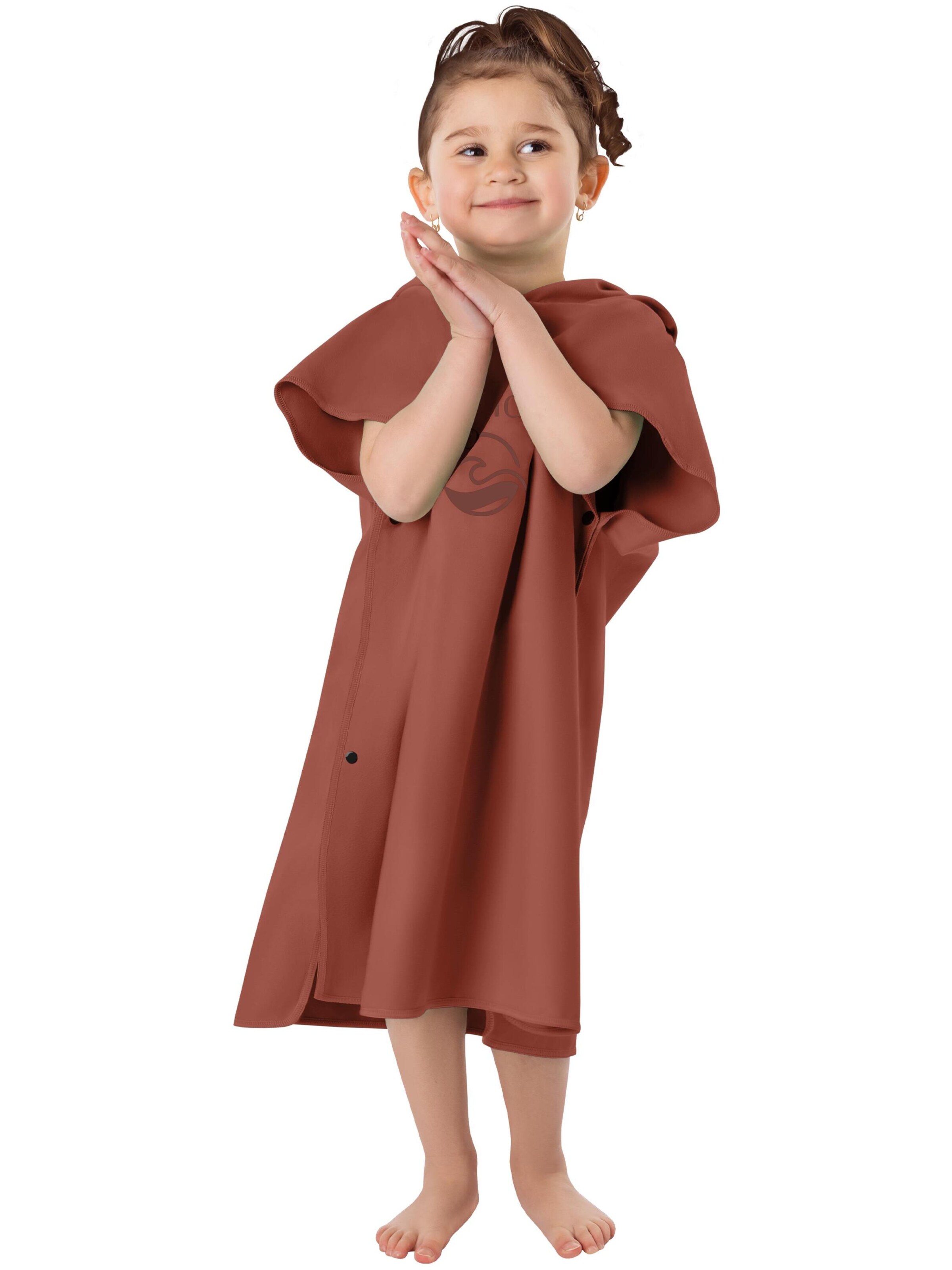 normani Bathrobe 'Rincon' in Red