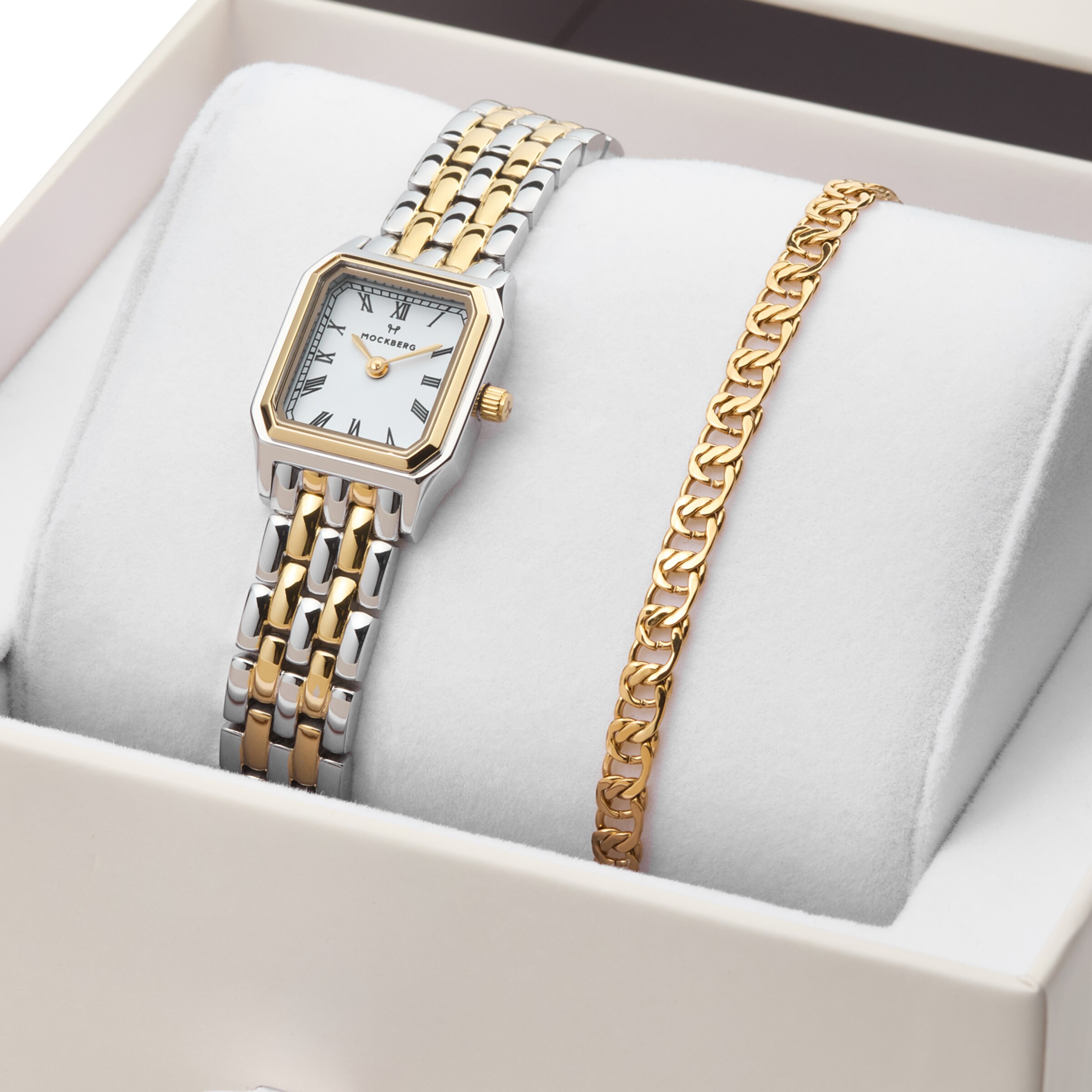 Mockberg Uhr in Gold