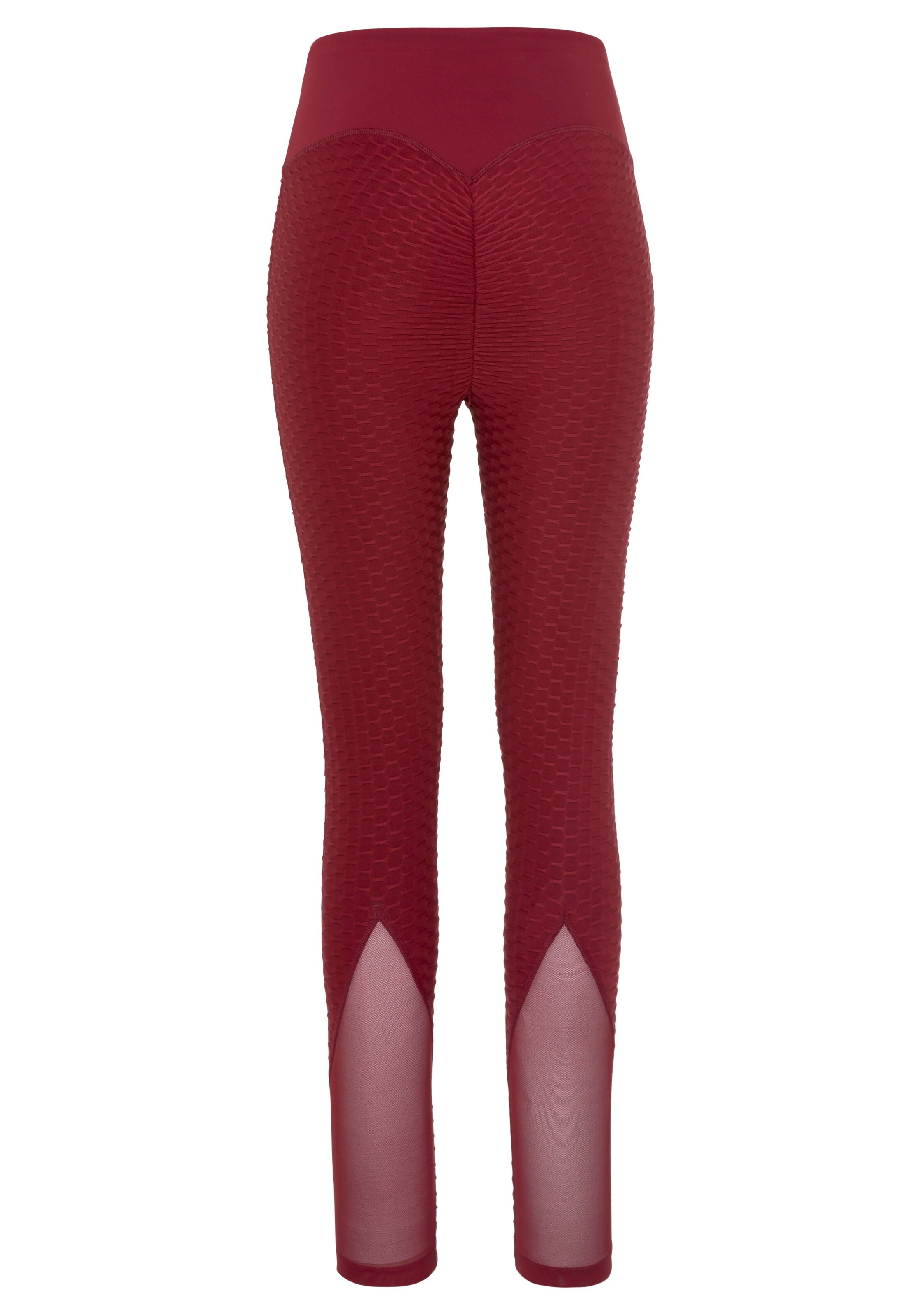 LASCANA ACTIVE Скинни Спортивные штаны в Красный