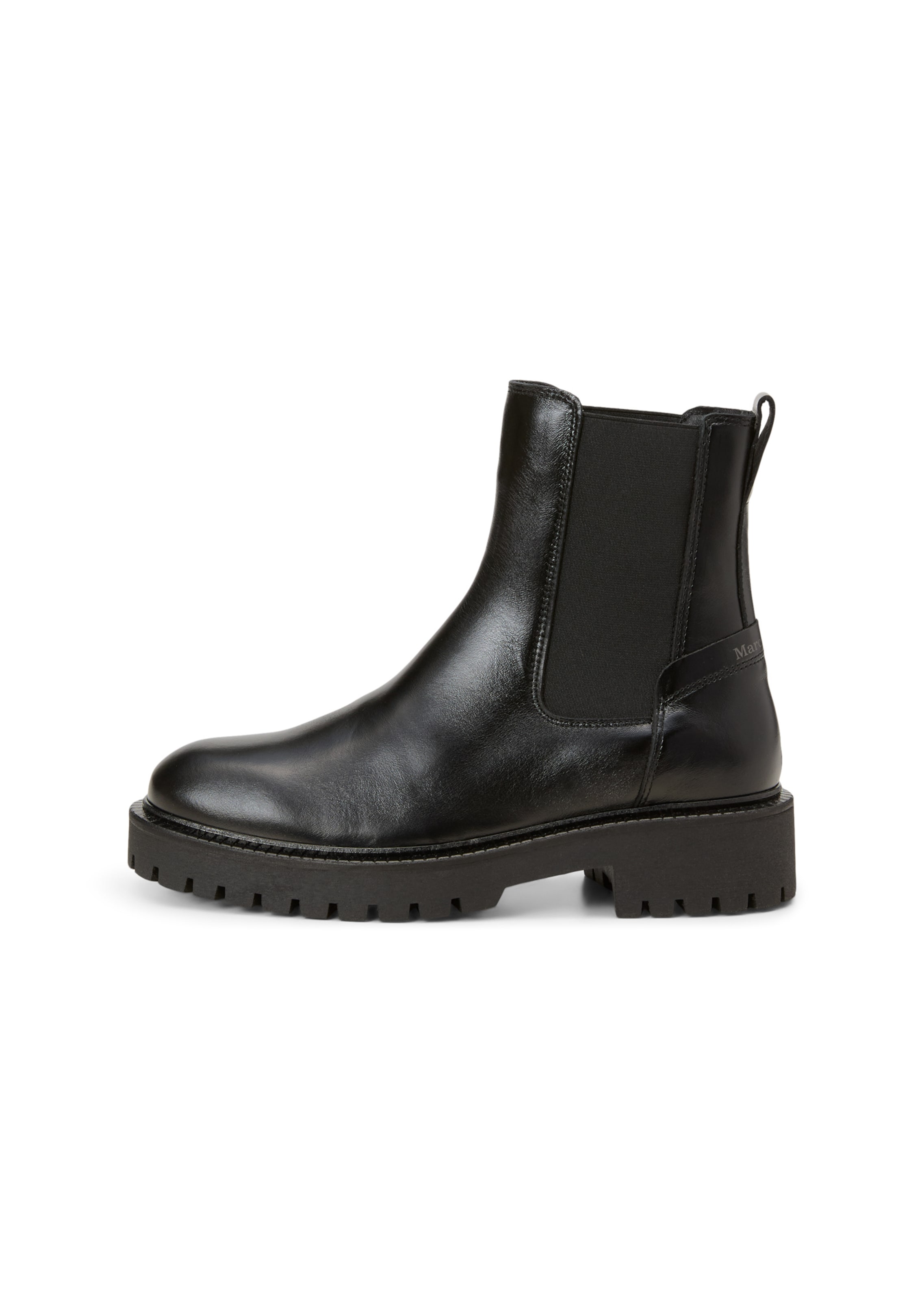 Marc O'Polo Chelsea Boots 'Phia' in Schwarz: Vorderseite
