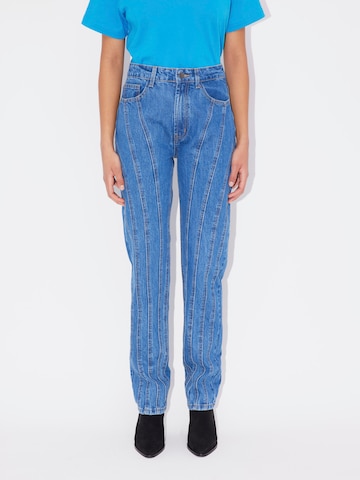 Regular Jean 'Sarina Tall' LeGer by Lena Gercke en bleu : devant