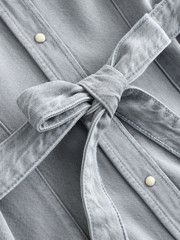 Abito camicia 'N.Premium' di Next in grigio