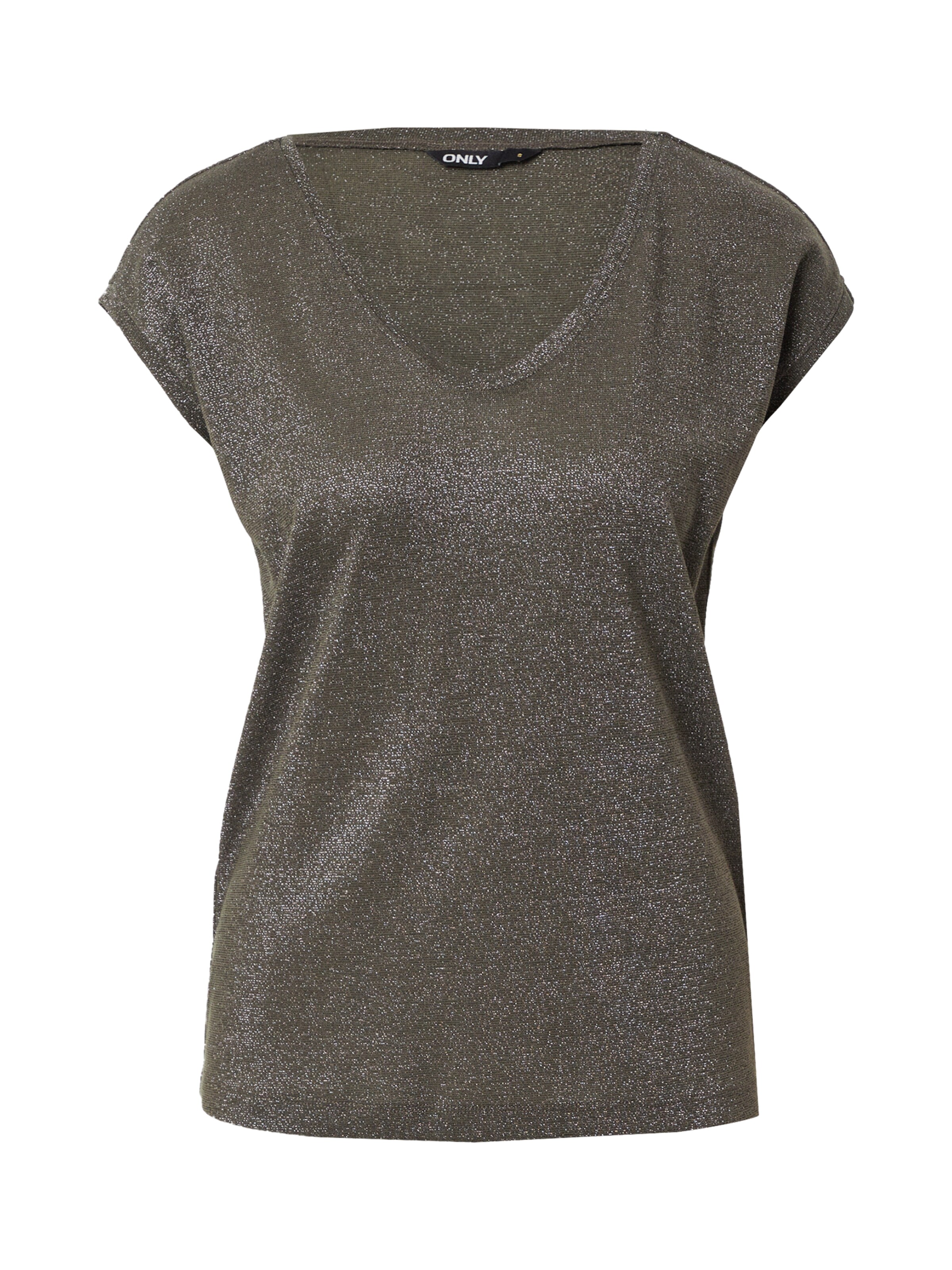 ONLY Shirt in de kleur Donkergroen, Productweergave