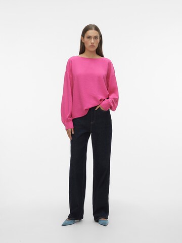 VERO MODA Blouse 'INGE' in Roze