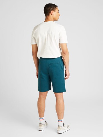 QS Regular Shorts in Blau