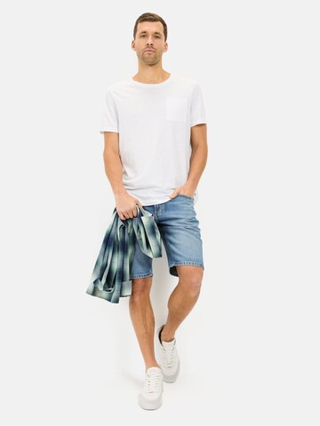 CAMEL ACTIVE Loosefit 5-Pocket Denim Shorts aus Baumwolle in Blau