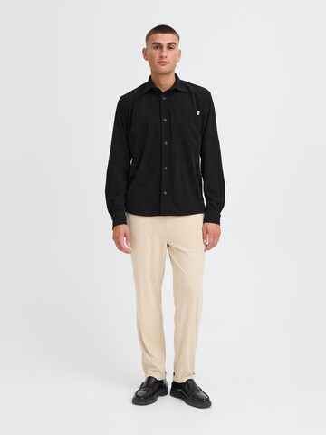 INDICODE JEANS Regular fit Button Up Shirt ' IDMotoril ' in Black