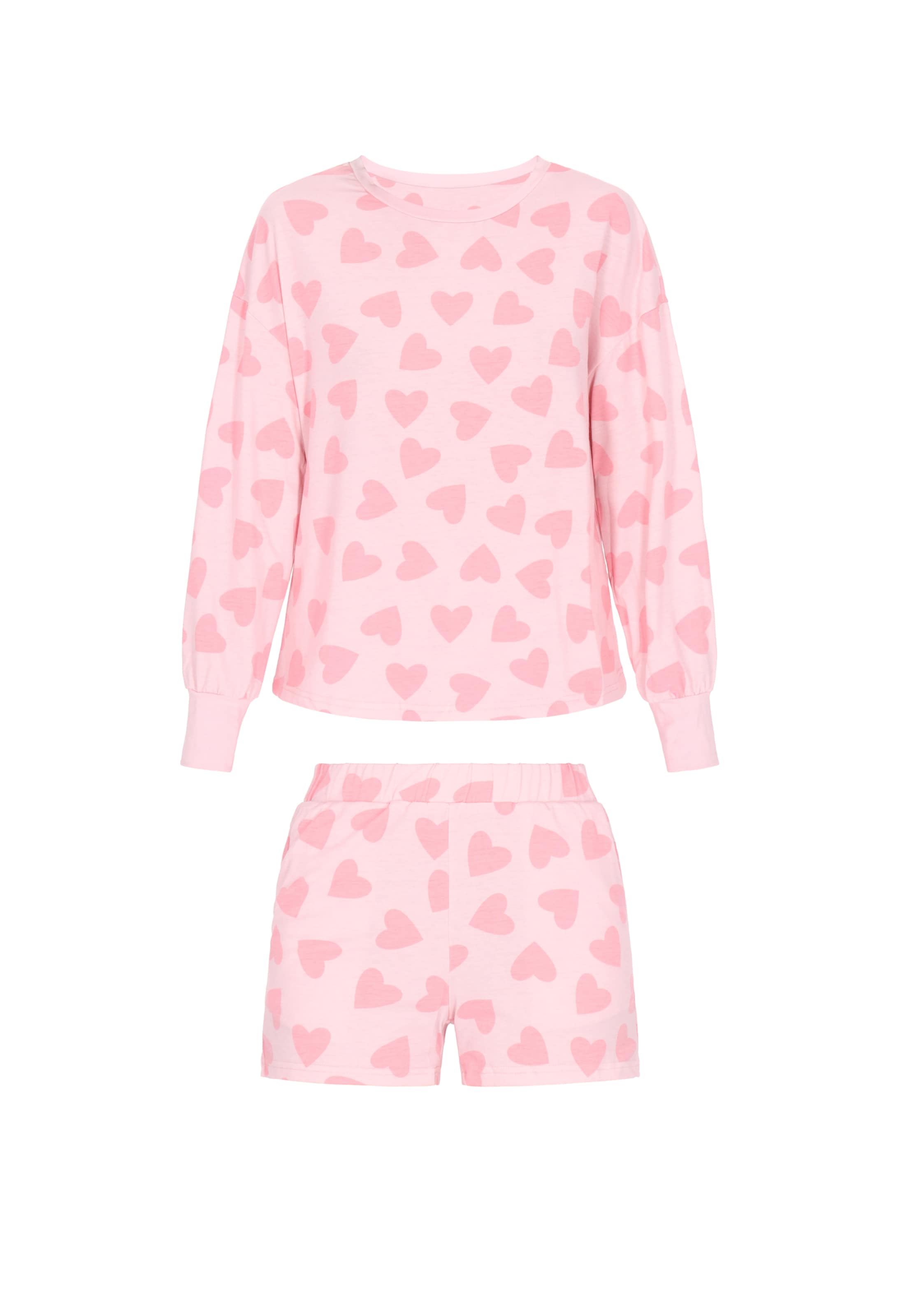 MYMO Shorty in Pink: front