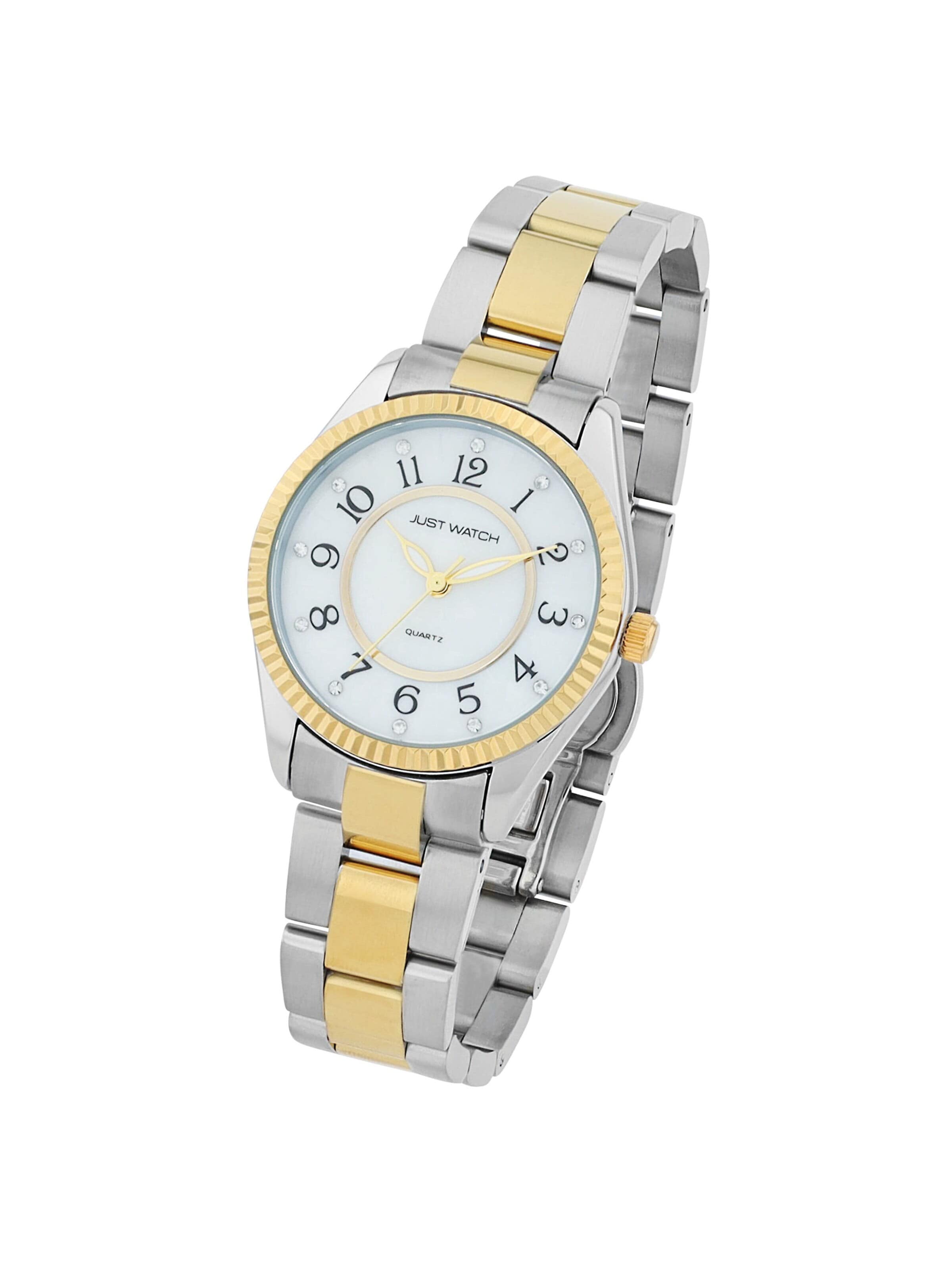 Just Watch Analog Watch 'Lunaria, 3 ATM' in Mixed colors: front