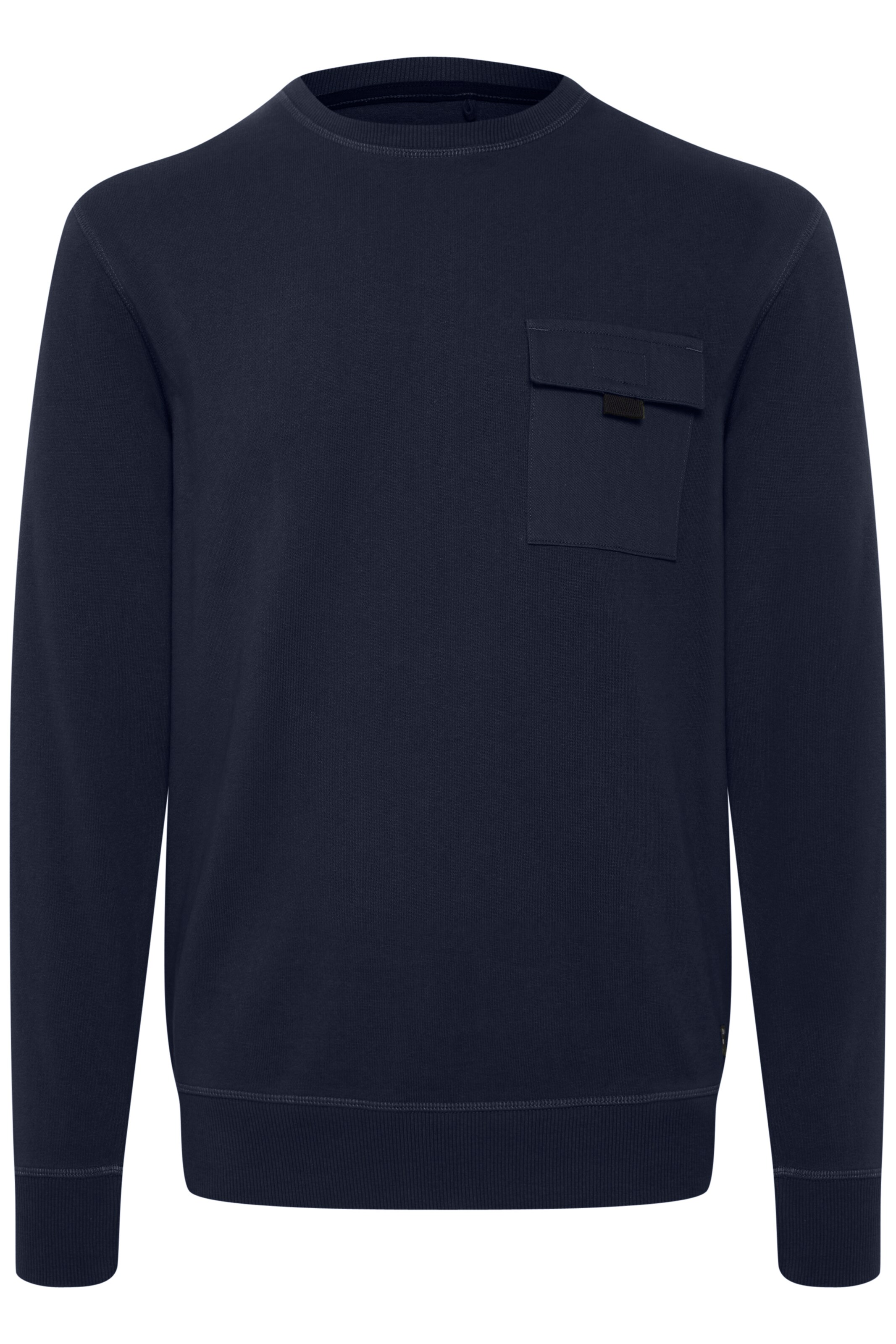 BLEND Sweatshirt 'Oskari' in Blauw: voorkant