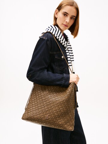 TOMMY HILFIGER Shopper in Grijs: voorkant