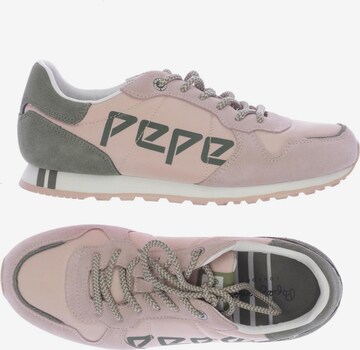 Pepe Jeans Sneakers & Trainers in 39 in Pink: front