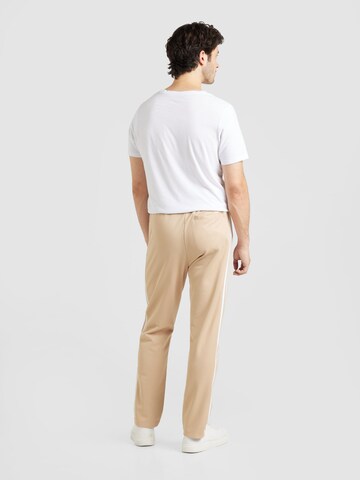 ADIDAS ORIGINALS Regular Trousers 'Adicolor Classics Beckenbauer' in Beige