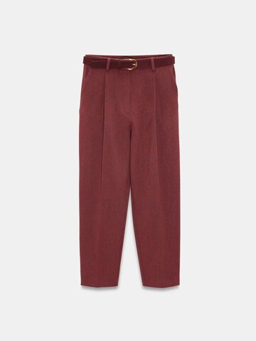 Dilvin Regular Pants in Red: front