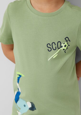T-Shirt s.Oliver en vert
