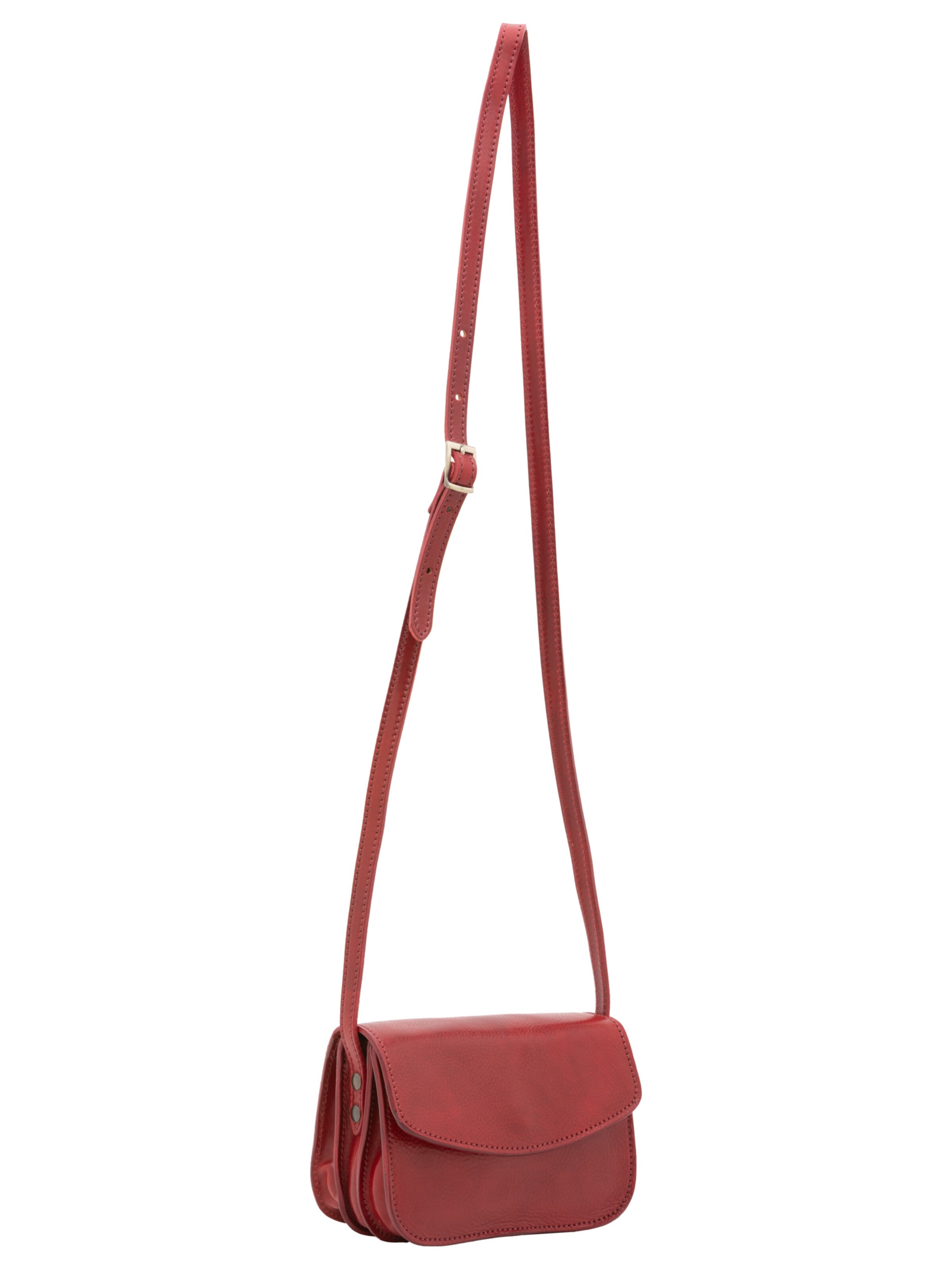 Viola Castellani Crossbody Bag in Red: front