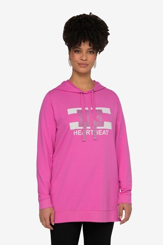 Sweat-shirt MIAMODA en rose : devant