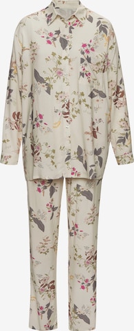 Pyjama LASCANA en beige : devant