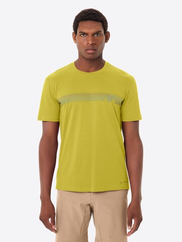 VAUDE Functioneel shirt 'Cyclist' in Groen: voorkant