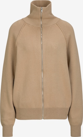 19V69 ITALIA Knit Cardigan 'Almira' in Beige: front