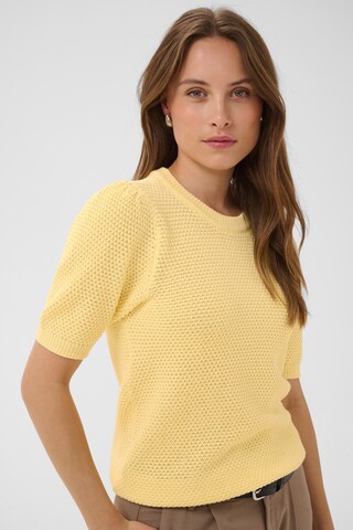 Kaffe - Jersey 'KAVivian' en amarillo