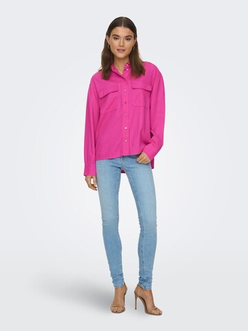 ONLY Bluse 'Caro' in Pink