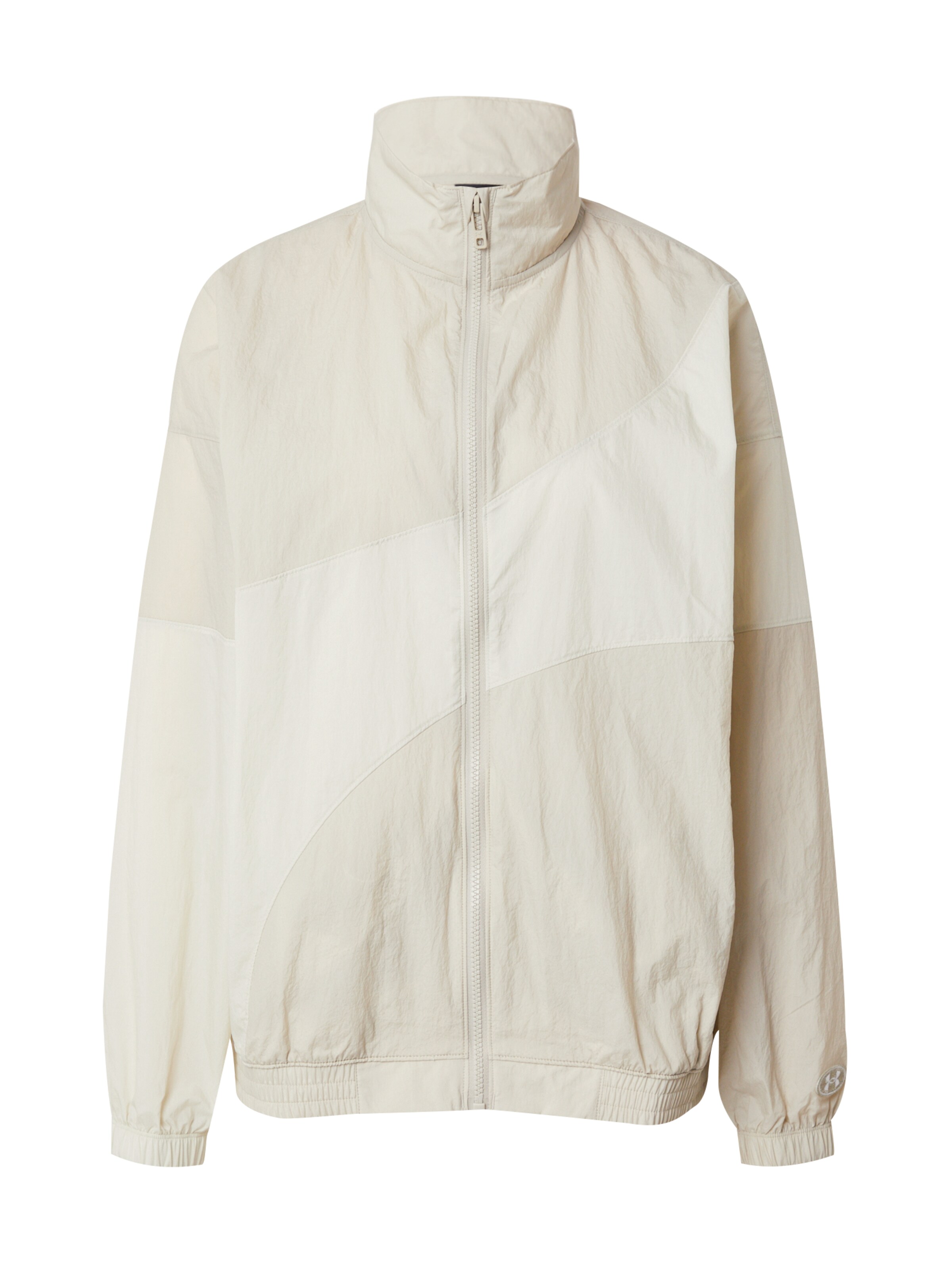 UNDER ARMOUR Športna jakna 'Legacy' | bež barva: sprednja stran