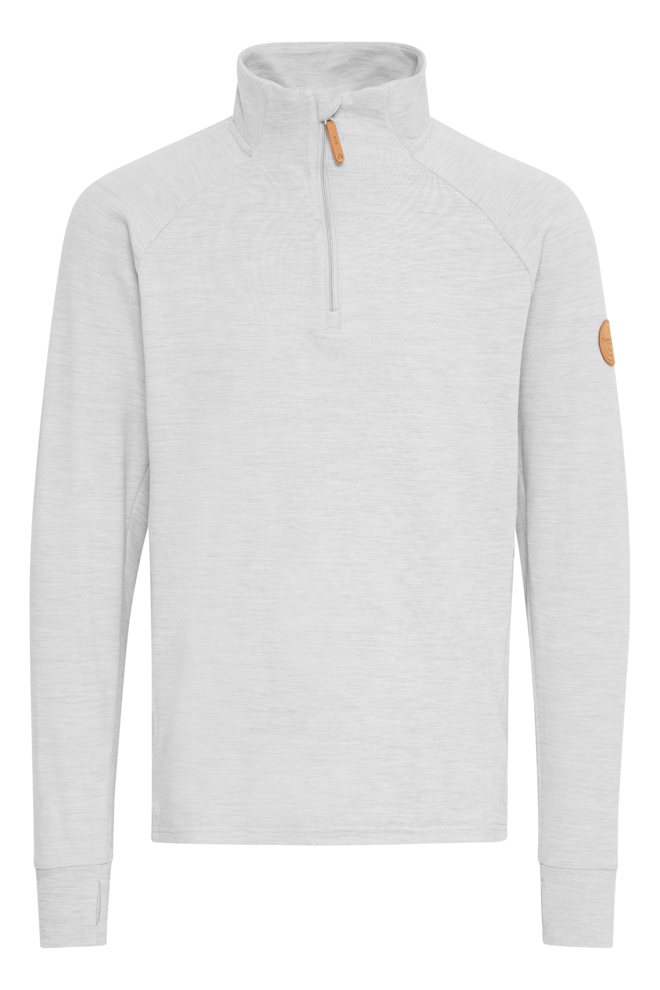 North Bend Sweatshirt 'Kaba' in Grijs: voorkant