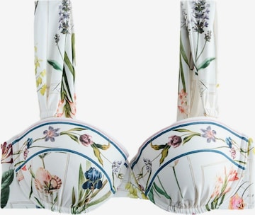 Balconnet Hauts de bikini Next en blanc : devant