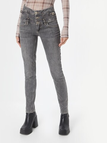 Skinny Jean Liu Jo en gris : devant